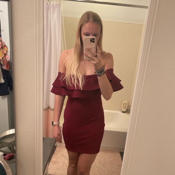 Revolve by the way. Off the Shoulder Bodycon Dress - Picture 3 of 8